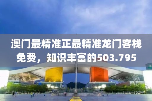 澳门最精准正最精准龙门客栈免费，知识丰富的503.795
