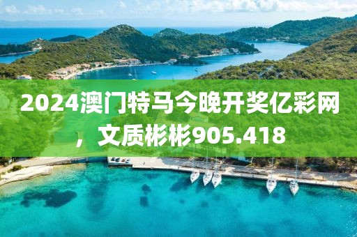 2024澳门特马今晚开奖亿彩网，文质彬彬905.418