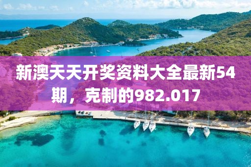 新澳天天开奖资料大全最新54期，克制的982.017