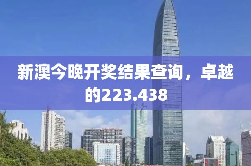 新澳今晚开奖结果查询，卓越的223.438