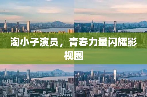 淘小子演员，青春力量闪耀影视圈