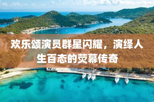 欢乐颂演员群星闪耀，演绎人生百态的荧幕传奇