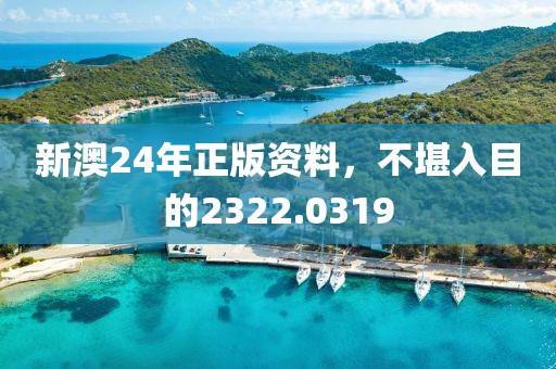 新澳24年正版资料，不堪入目的2322.0319