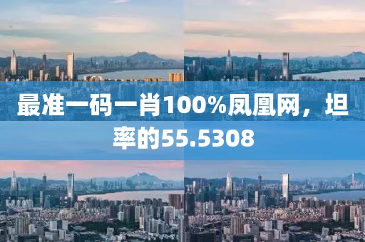 最准一码一肖100%凤凰网，坦率的55.5308