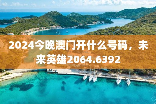 2024今晚澳门开什么号码，未来英雄2064.6392