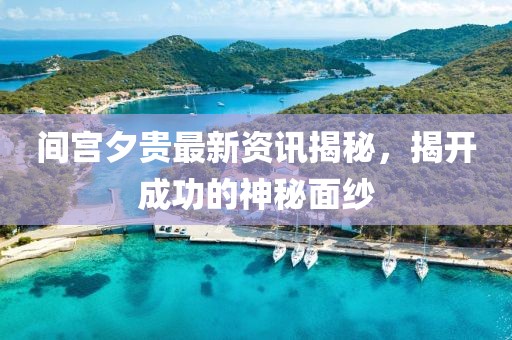 间宫夕贵最新资讯揭秘，揭开成功的神秘面纱