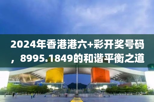 2024年香港港六+彩开奖号码，8995.1849的和谐平衡之道