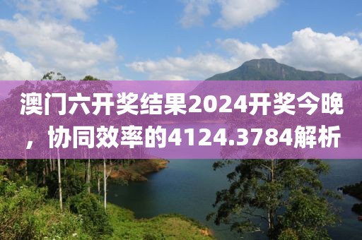 澳门六开奖结果2024开奖今晚，协同效率的4124.3784解析