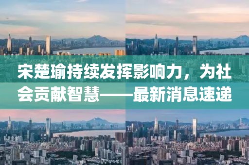 宋楚瑜持续发挥影响力，为社会贡献智慧——最新消息速递