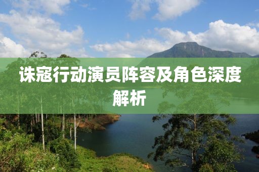 诛寇行动演员阵容及角色深度解析