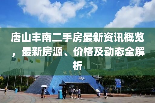 唐山丰南二手房最新资讯概览，最新房源、价格及动态全解析