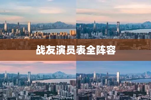 战友演员表全阵容
