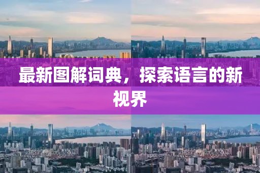 最新图解词典，探索语言的新视界