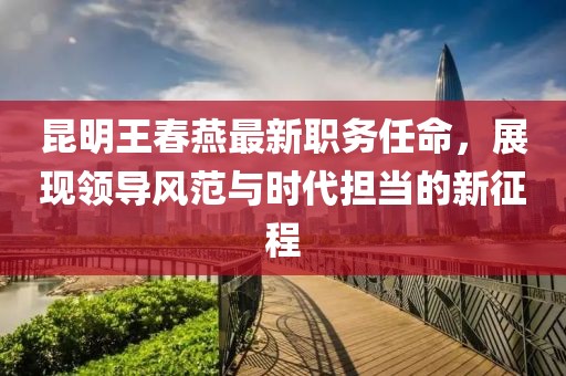 昆明王春燕最新职务任命，展现领导风范与时代担当的新征程
