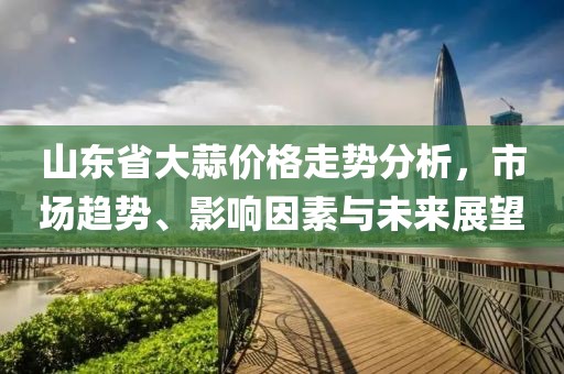 山东省大蒜价格走势分析，市场趋势、影响因素与未来展望