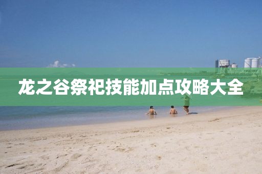 龙之谷祭祀技能加点攻略大全