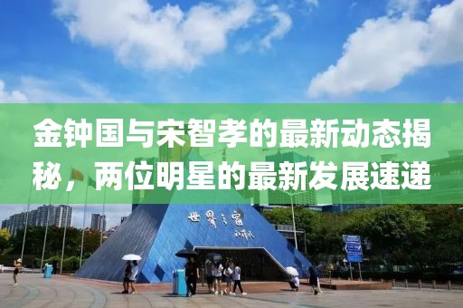 金钟国与宋智孝的最新动态揭秘，两位明星的最新发展速递