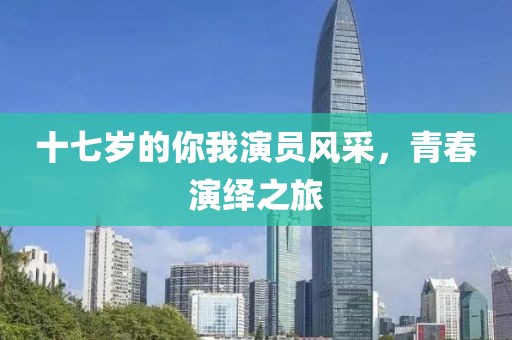 十七岁的你我演员风采，青春演绎之旅