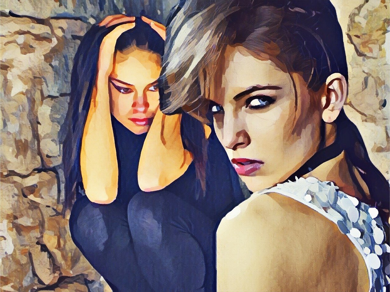 电视剧〈两个女人的战争〉，情感纠葛与人生挣扎之旅